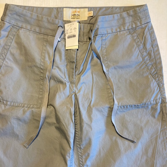 NWT J.crew classic twill chino size 8 color Grey - Picture 2 of 12